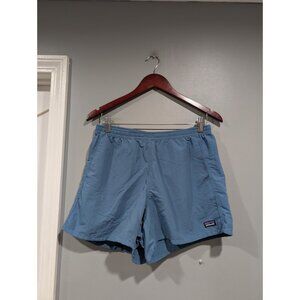 Patagonia Baggies Shorts Mens Medium Blue Bermuda Nylon Swim Trunks Unlined